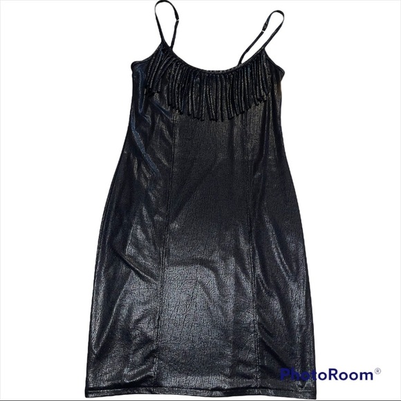 Express Little Black Dress fringed - Picture 2 of 4